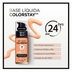 Base Líquida Revlon Colorstay Pump Oily Skin Golden Caram